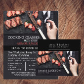 Aardbeienchocolade, Chef, Koken Visitekaartje