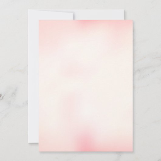 Aardbeiencocktail Kaart (Achterkant)