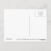 Aardbeiencupcake-Briefkaart Briefkaart (Achterkant)