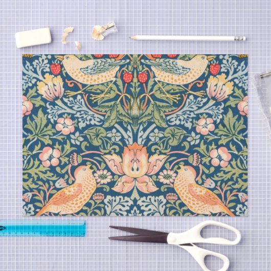 Aardbeiendief (1883) Kunstpatroonontwerp Tissuepapier (Craft)