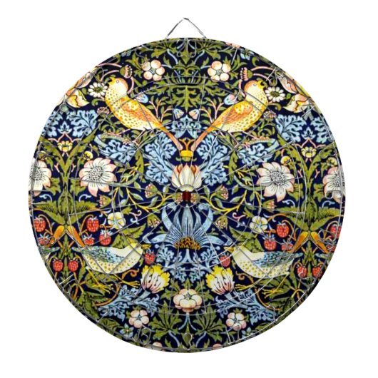 Aardbeiendief, beroemd patroon, dartbord (Voorkant)