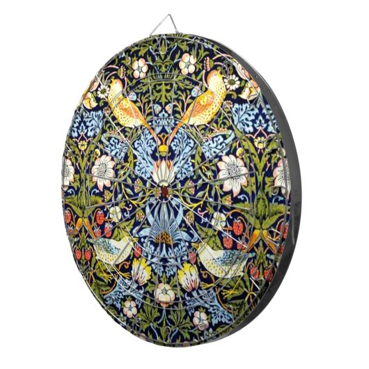 Aardbeiendief, beroemd patroon, dartbord (Voorkant Rechts)