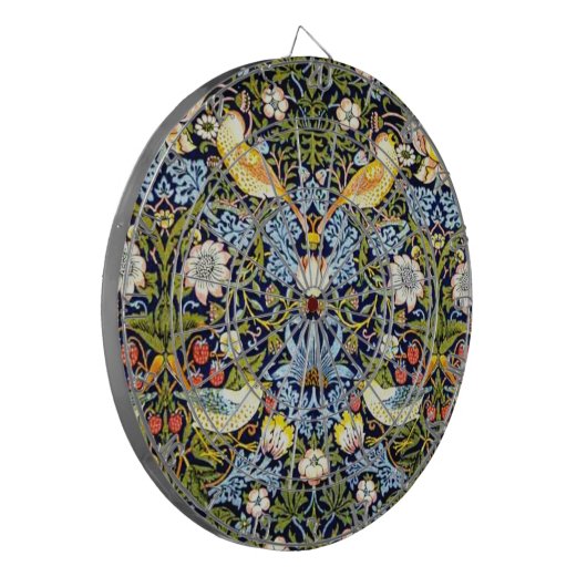 Aardbeiendief, beroemd patroon, dartbord (Voorkant Links)