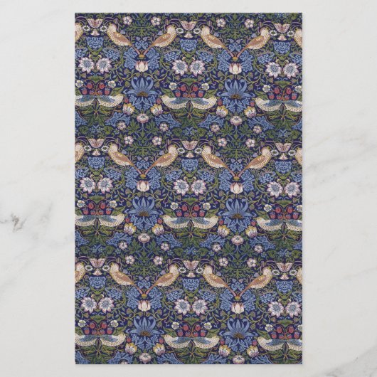 Aardbeiendief in blauw briefpapier (Voorkant)