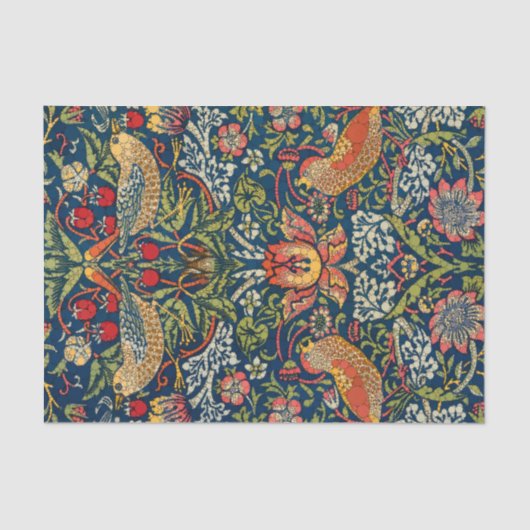 Aardbeiendief, Infinity Stippen van After Morris Tissuepapier (Voorkant)