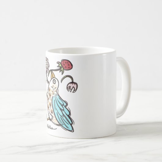 Aardbeiendief Mok (Voorkant rechts)