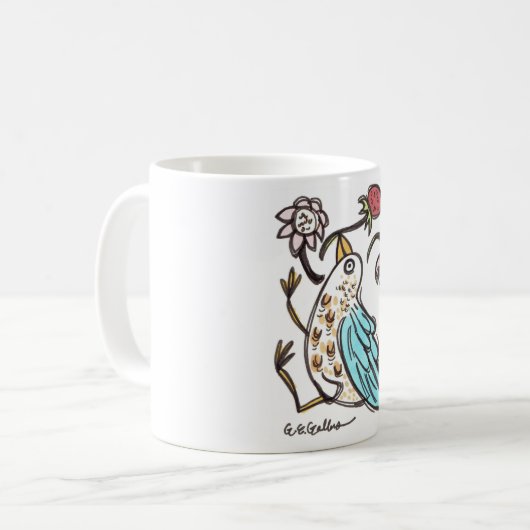 Aardbeiendief Mok (Voorkant links)