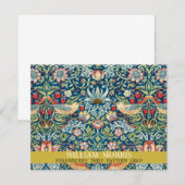 Aardbeiendief - Ontwerp van William Morris (Voorkant / Achterkant)