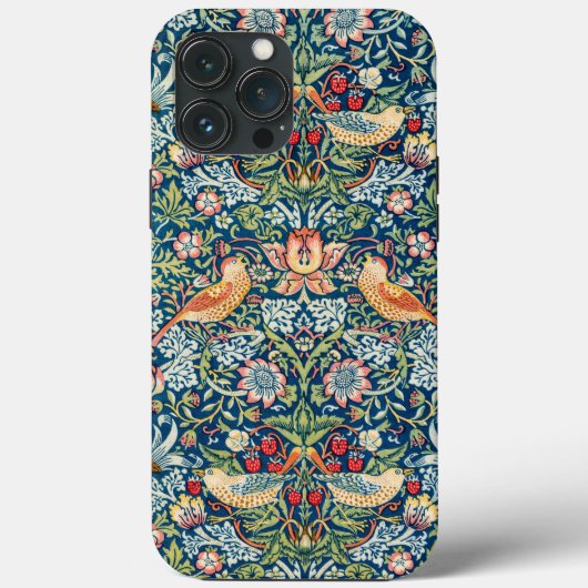 Aardbeiendief - Ontwerp van William Morris Case-Mate iPhone Case (Achterkant)