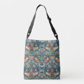 Aardbeiendief - Ontwerp van William Morris Crossbody Tas (Achterkant)