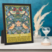 Aardbeiendief - Ontwerp van William Morris Fotoplaat (Zijkant)