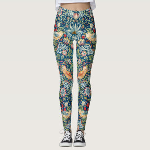 Aardbeiendief - Ontwerp van William Morris Leggings