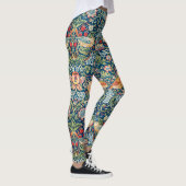 Aardbeiendief - Ontwerp van William Morris Leggings (Rechts)