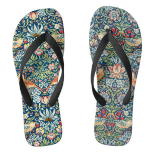 Aardbeiendief - Ontwerp van William Morris Teenslippers