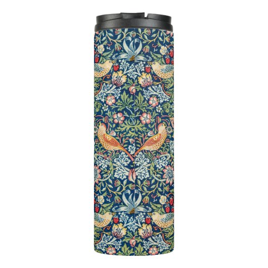 Aardbeiendief - Ontwerp van William Morris Thermosbeker (Achterkant)