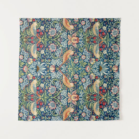 Aardbeiendief - Ontwerp van William Morris Wandkleed (Voorkant (horizontaal))