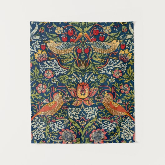 Aardbeiendief, Stippen van After William Morris Wandkleed (Voorkant)