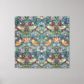 Aardbeiendief William Morris Art Canvas (Voorkant)