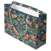 Aardbeiendief, William Morris Large Gift Bag Groot Cadeauzakje (Achterkant Gekanteld)
