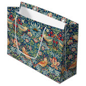 Aardbeiendief, William Morris Large Gift Bag Groot Cadeauzakje (Voorkant Gekanteld)