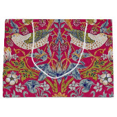 Aardbeiendief, William Morris Large Gift Bag Groot Cadeauzakje (Voorkant)