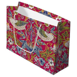 Aardbeiendief, William Morris Large Gift Bag Groot Cadeauzakje