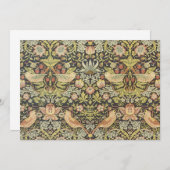 Aardbeiendieven van William Morris, kunst (Voorkant / Achterkant)