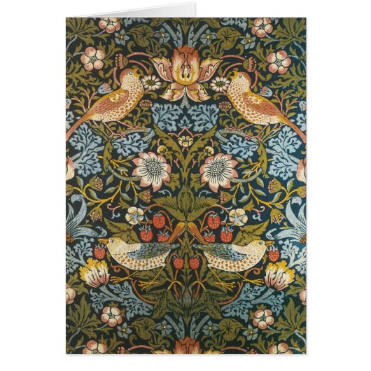 Aardbeiendieven van William Morris,  kunst (Voorkant)