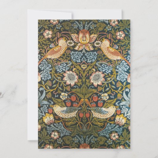 Aardbeiendieven van William Morris, kunst (Voorkant)