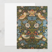 Aardbeiendieven van William Morris, kunst (Voorkant / Achterkant)