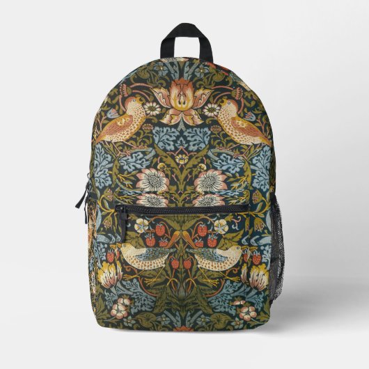 Aardbeiendieven van William Morris,  kunst Bedrukte Rugzak (Voorkant)