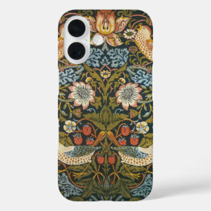 Aardbeiendieven van William Morris,  kunst iPhone 16 Hoesje