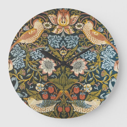 Aardbeiendieven van William Morris, kunst Grote Klok (Voorkant)