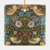 Aardbeiendieven van William Morris,  kunst Keramisch Ornament (Achterkant)