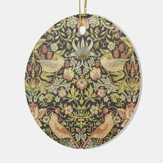 Aardbeiendieven van William Morris,  kunst Keramisch Ornament (Links)