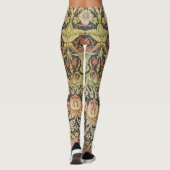 Aardbeiendieven van William Morris, kunst Leggings (Achterkant)