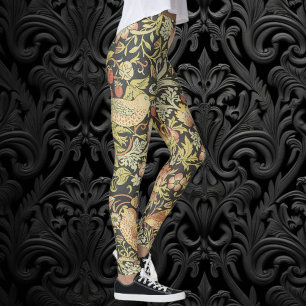 Aardbeiendieven van William Morris,  kunst Leggings