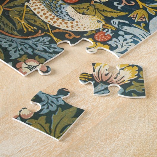 Aardbeiendieven van William Morris,  kunst Legpuzzel (Zijkant)