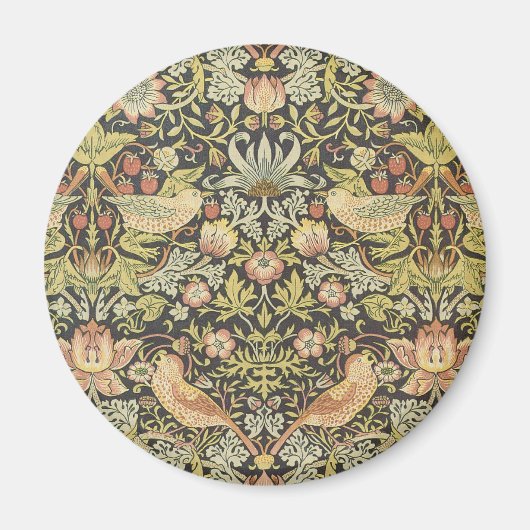 Aardbeiendieven van William Morris, kunst Magneet (Voorkant)