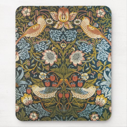 Aardbeiendieven van William Morris,  kunst Muismat (Voorkant)