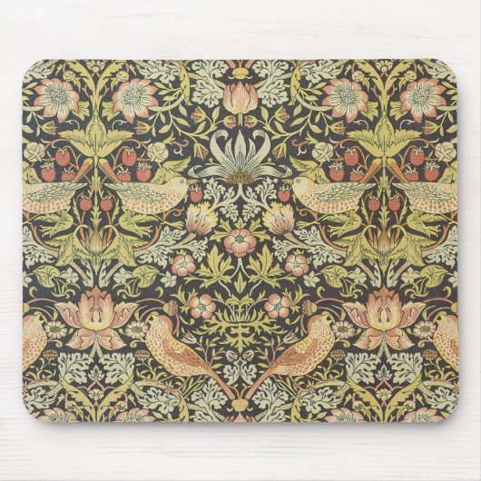 Aardbeiendieven van William Morris,  kunst Muismat (Voorkant)