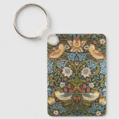 Aardbeiendieven van William Morris,  kunst Sleutelhanger (Voorkant)