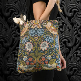 Aardbeiendieven van William Morris,  kunst Tote Bag