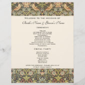 Aardbeiendieven Vintage bruiloft set (Voorkant)