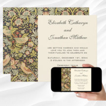 Aardbeiendieven Vintage bruiloft set