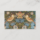 Aardbeiendieven Vintage bruiloft set Plaatskaartje (Achterkant)