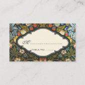 Aardbeiendieven Vintage bruiloft set Plaatskaartje (Voorkant)