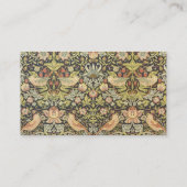 Aardbeiendieven Vintage bruiloft set Plaatskaartje (Achterkant)