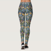 Aardbeiendievenpatroon William Morris Leggings (Achterkant)