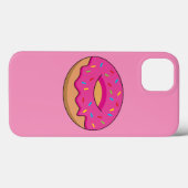 Aardbeiendonut met strooiende Cartoon Case-Mate iPhone Case (Achterkant (horizontaal))